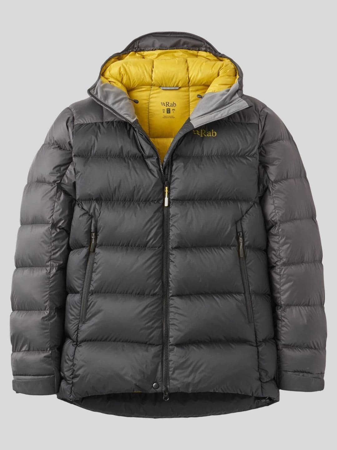 Rab Black/Graphene Neutrino Pro Down Jacket - view 1