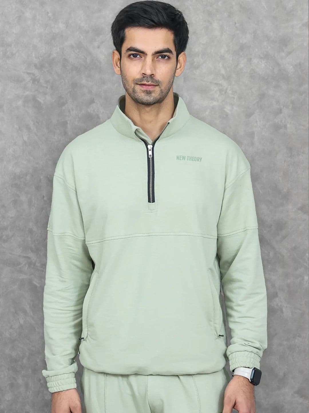 New Theory Men Lightweight Training or Gym Sporty Jacket - view 1