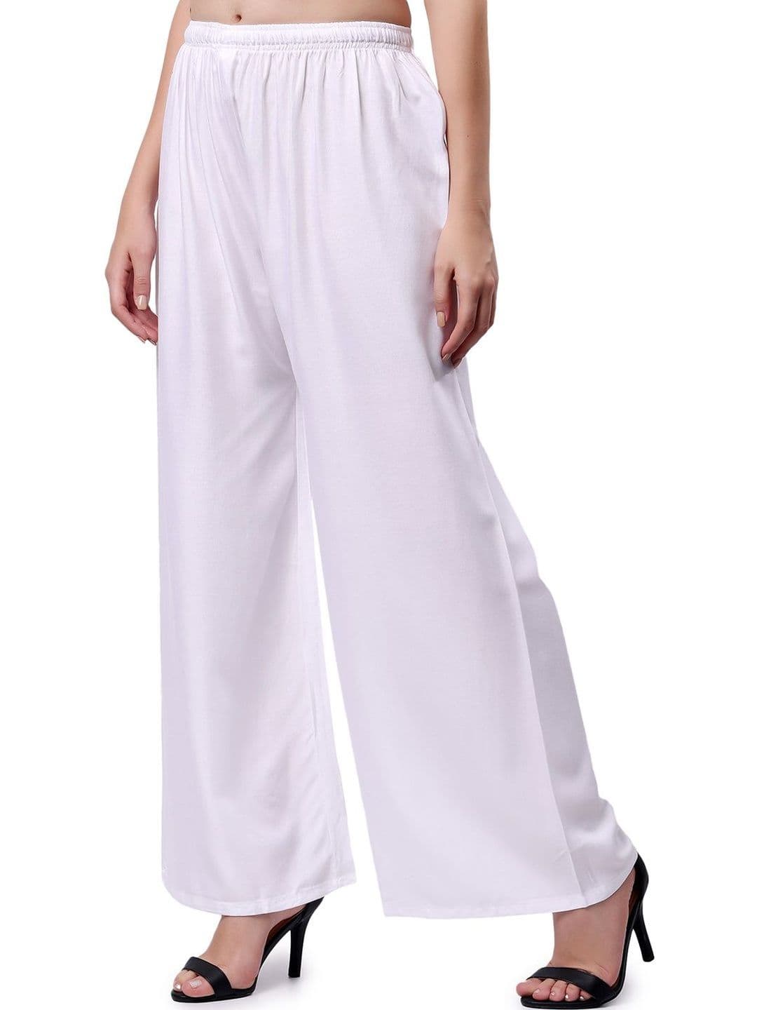 VIKESA Women Knitted Ethnic Palazzos - view 1