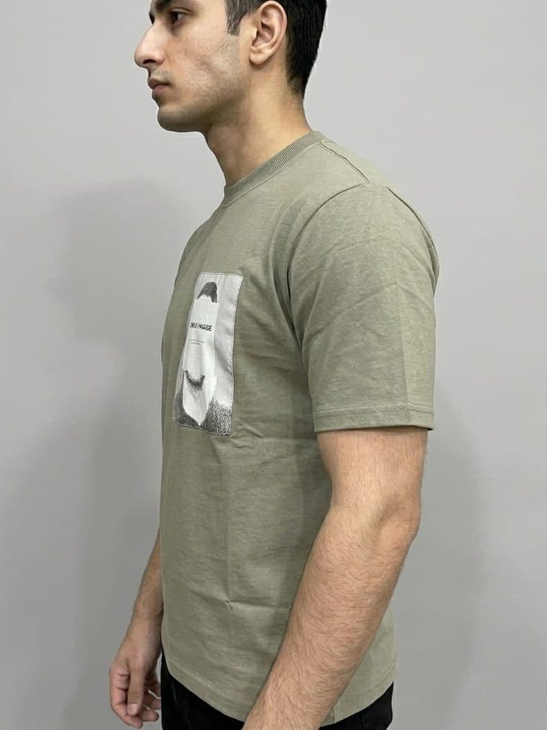 BIGCAPS Men Embroidered Casual T-shirt - view 1