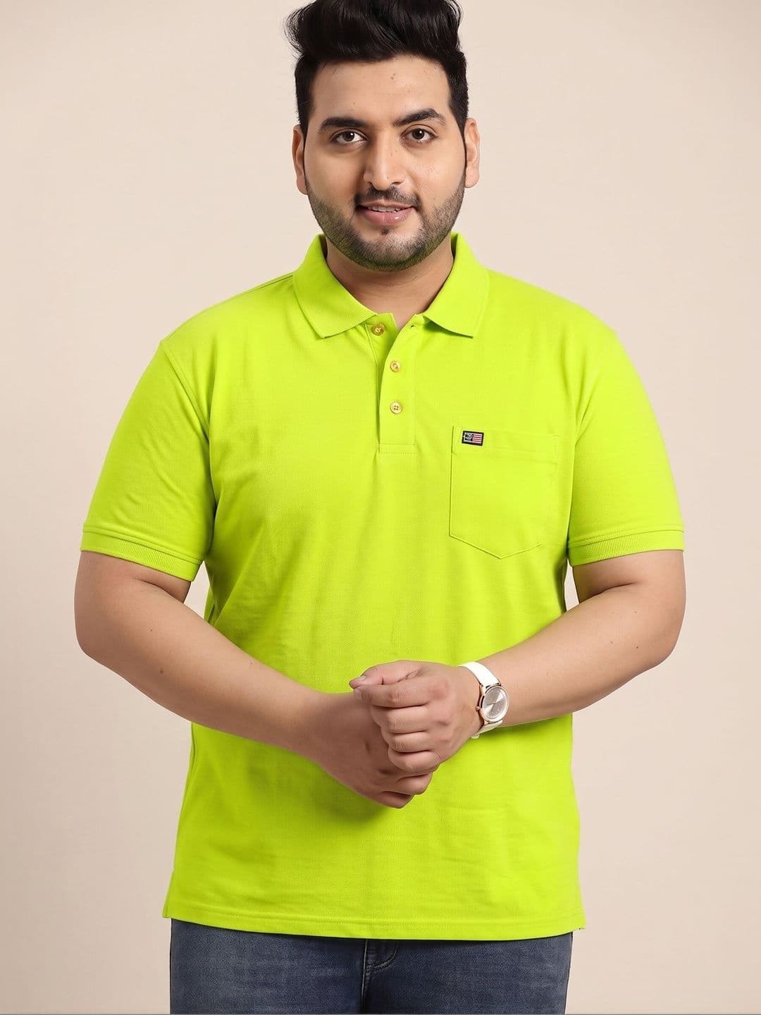 Sztori Men Polo Collar Pockets T-shirt - view 1