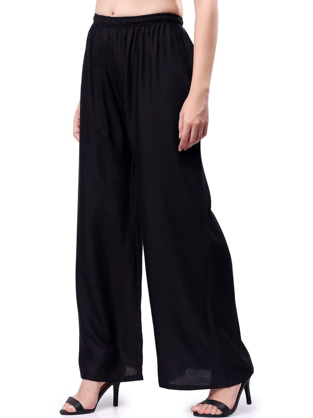 VIKESA Women Knitted Palazzos - view 1