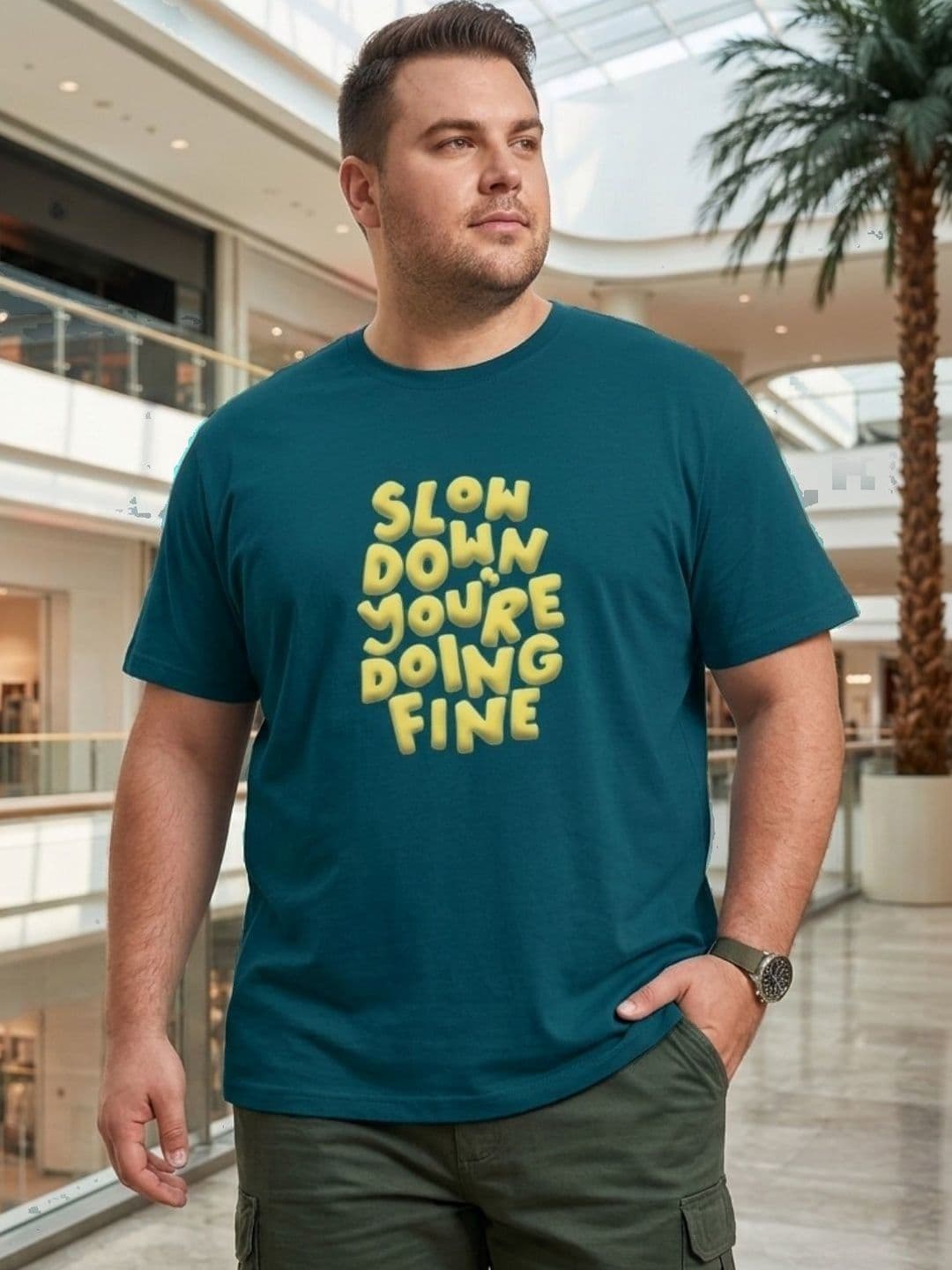 Metronaut Men Typography Printed T-shirt - view 1