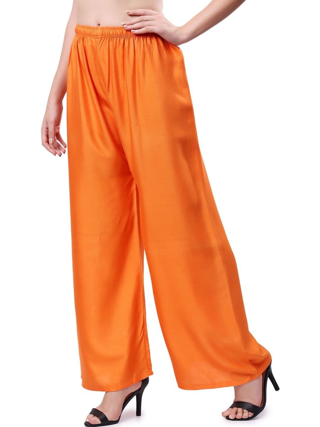 VIKESA Women Knitted Ethnic Palazzos - view 1