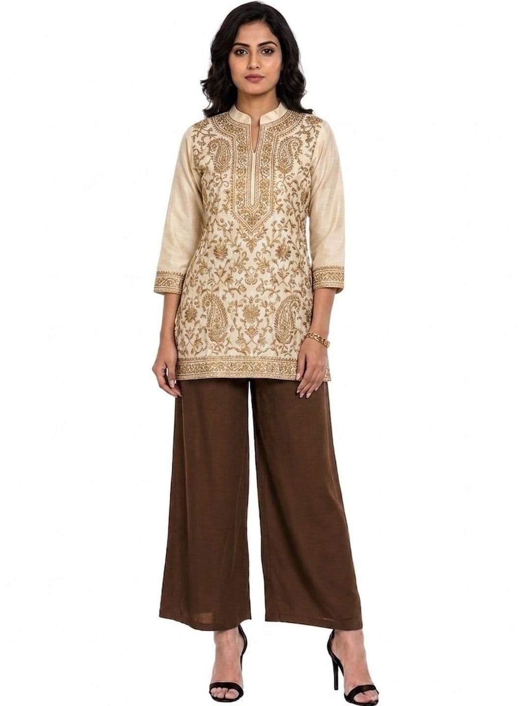 SRISARAS Women Ethnic Palazzos - view 1