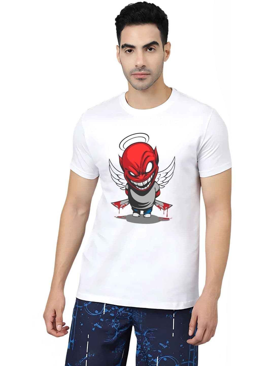 Ladies Haat Men Printed T-shirt - view 1