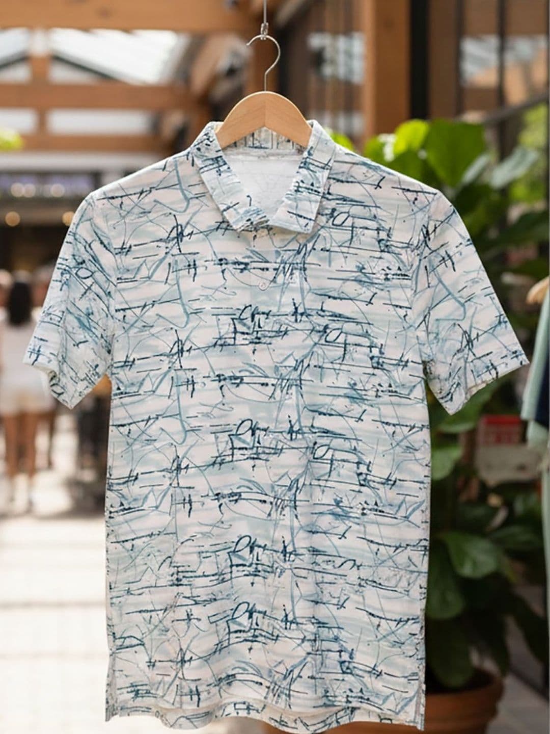 Kook N Keech Men Printed Polo Collar T-shirt - view 1