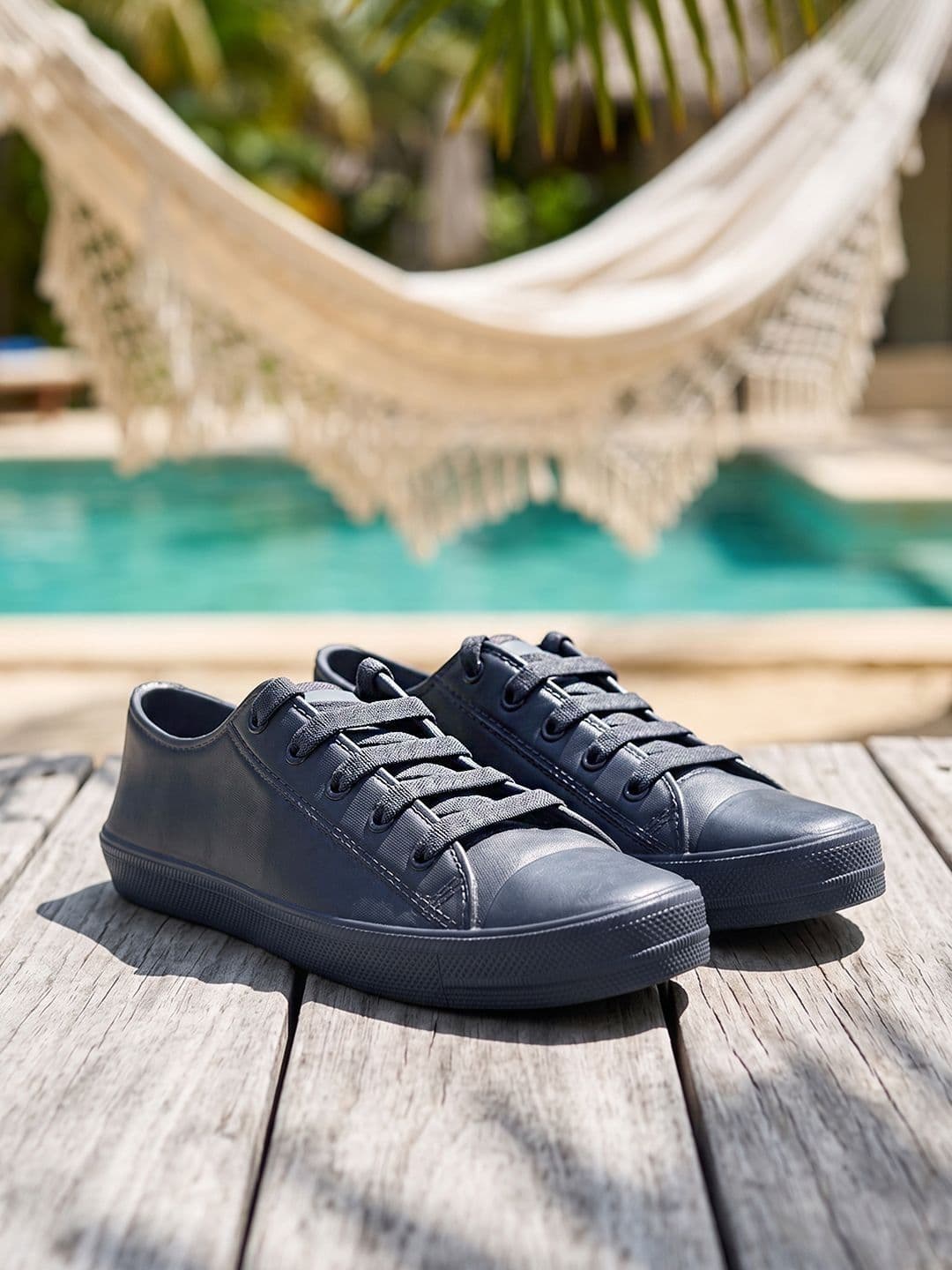 HRX by Hrithik Roshan Men PU Round Toe Sneakers - view 1