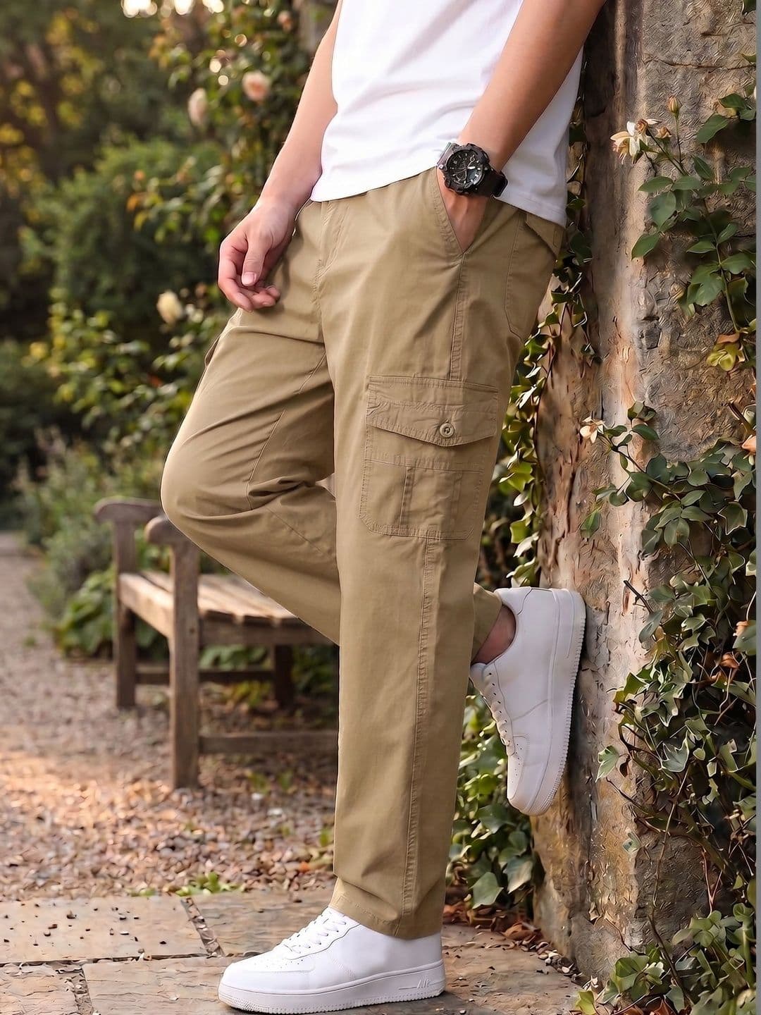 Roadster Men Relaxed Cargos Trousers - view 1