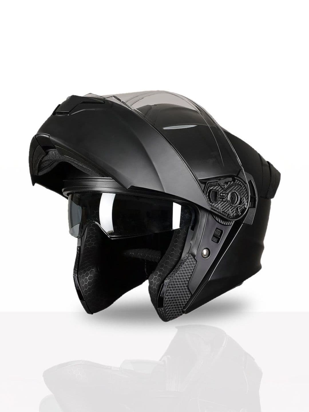 TVS Scratch Resistant Flip-up Riding Helmet - view 1