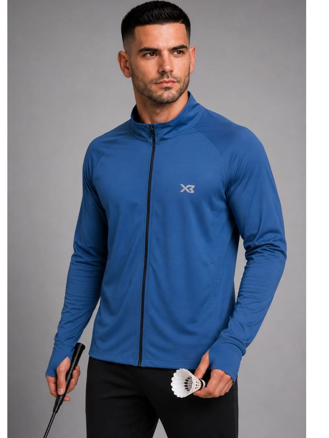 CROSS BENCH Men Brand Logo Front Open Jacket - view 1