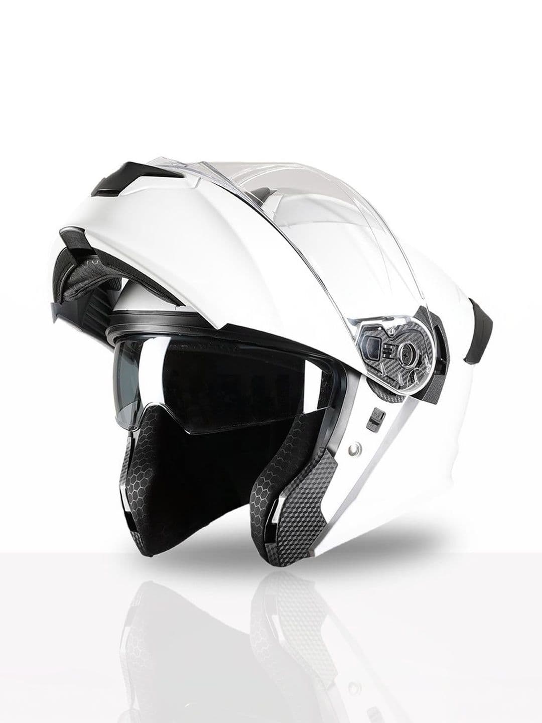TVS Scratch Resistant Flip-up Riding Helmet - view 1