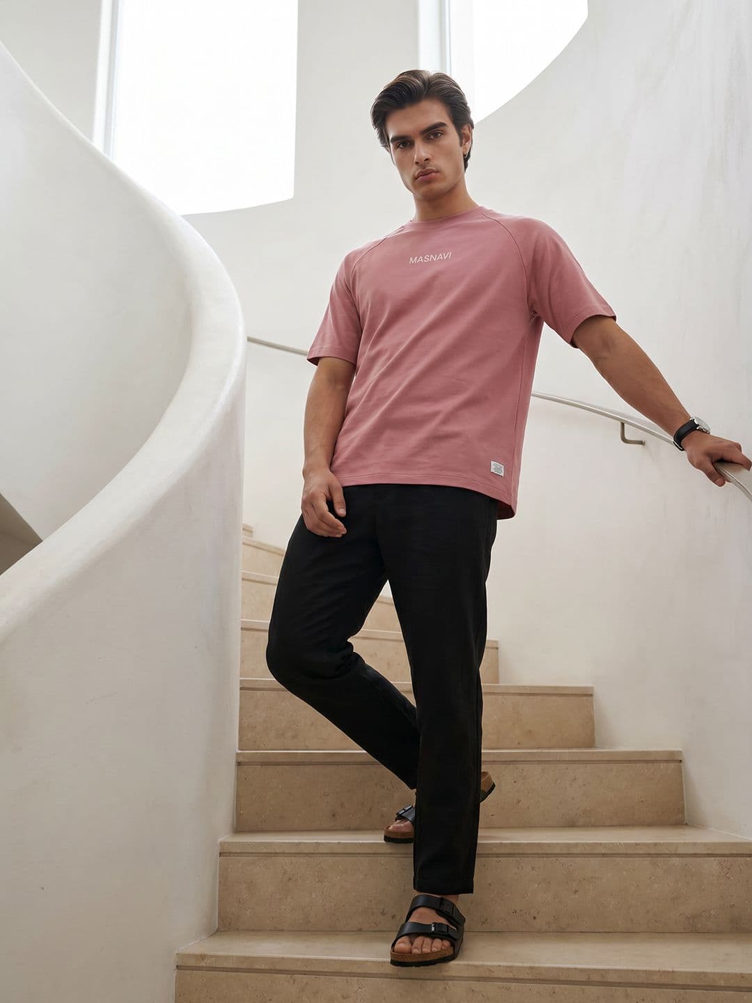 Mr Bowerbird Typography Printed Pure Cotton T-shirt - view 1