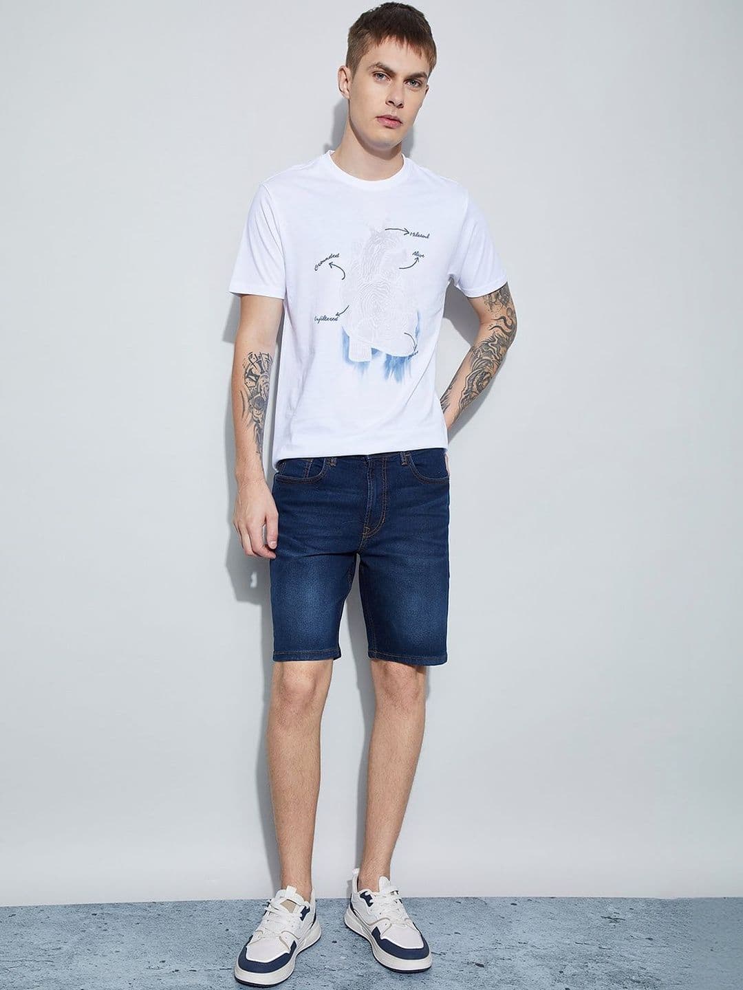 Forca by Lifestyle Men Printed T-shirt - view 1