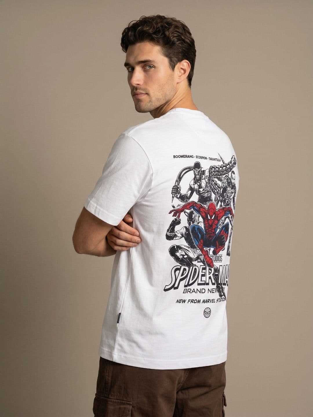 glitchez Spider-Man Printed Tshirt - view 1