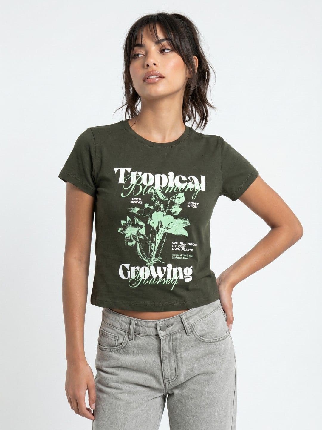 glitchez Graphic Printed T-shirt - view 1
