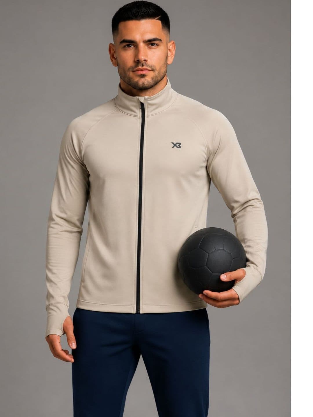 CROSS BENCH Men Brand Logo Front Open Jacket - view 1