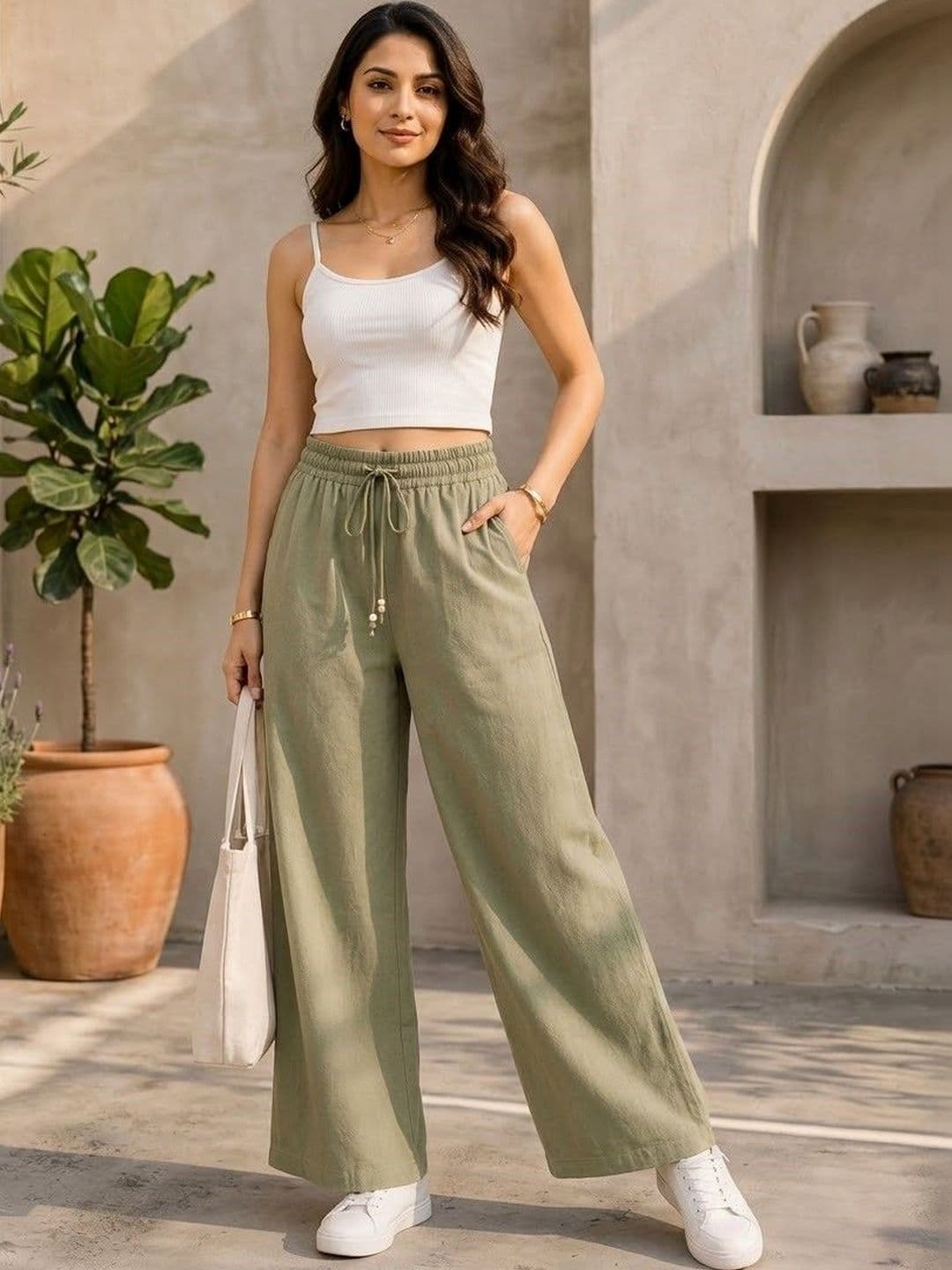 THE WHITE FEATHERS Women Palazzos - view 1