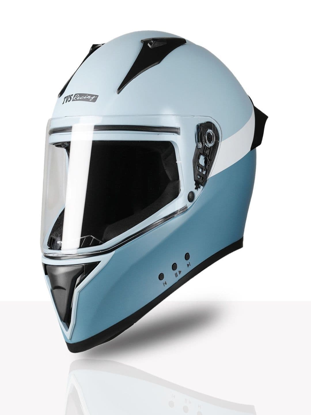 TVS Scratch Resistant Full Face Riding Helmet - view 1