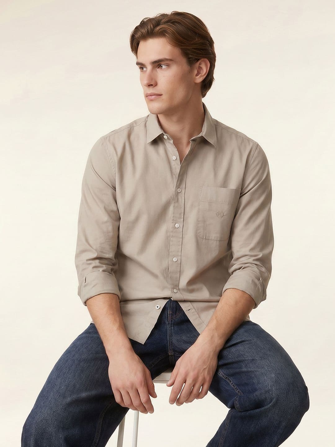 Nautica Spread Collar Casual Shirt - view 1