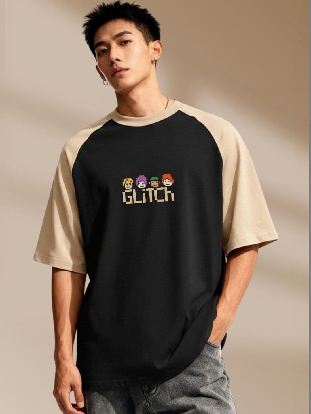 Cool Plus Men Colourblocked T-shirt - view 1