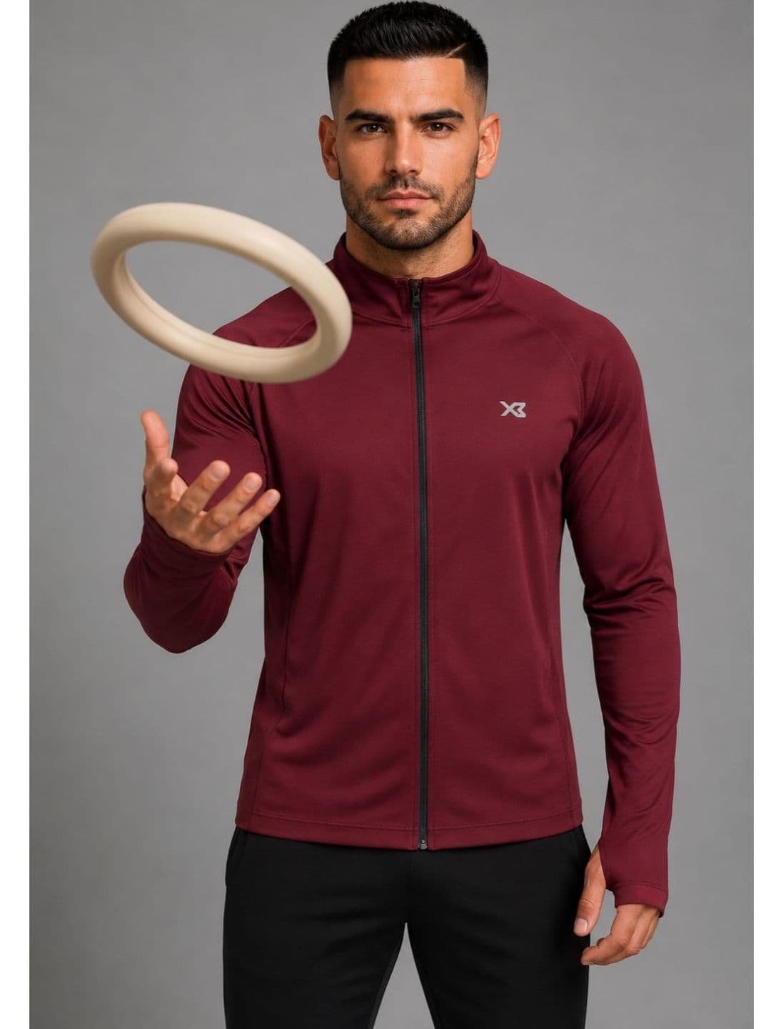 CROSS BENCH Men Brand Logo Front Open Jacket - view 1
