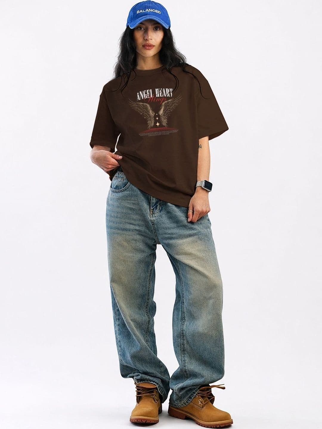 Roadster Women Printed Organic Cotton Blend T-shirt - view 1