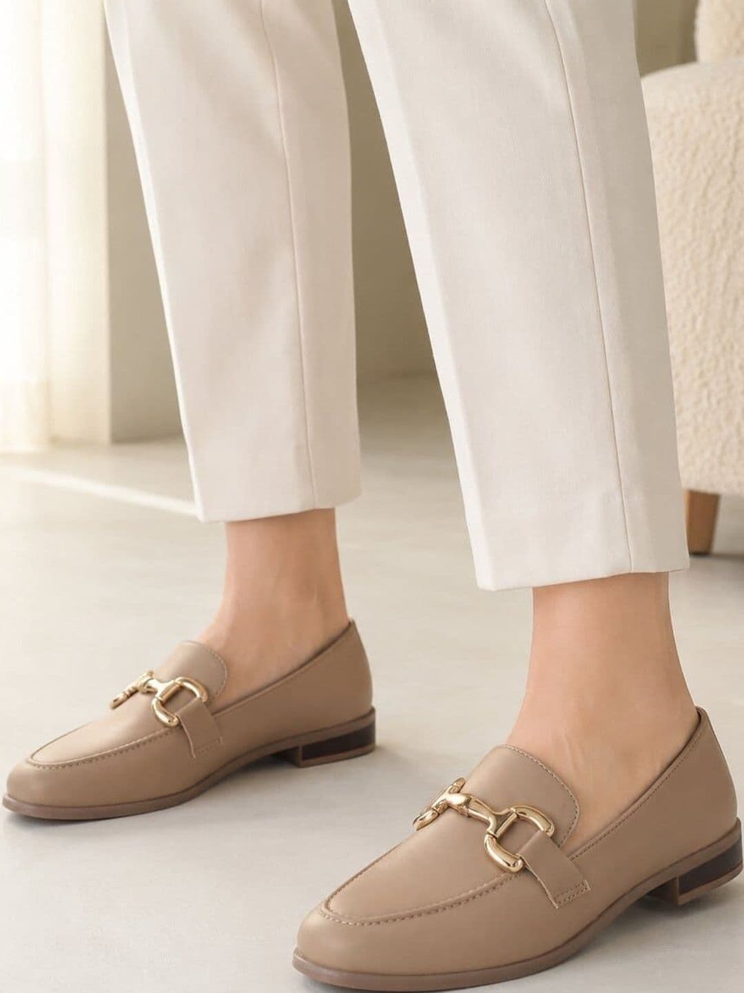 San Frissco Women Comfortable Cushioned Slip-On Formal Loafers - view 1