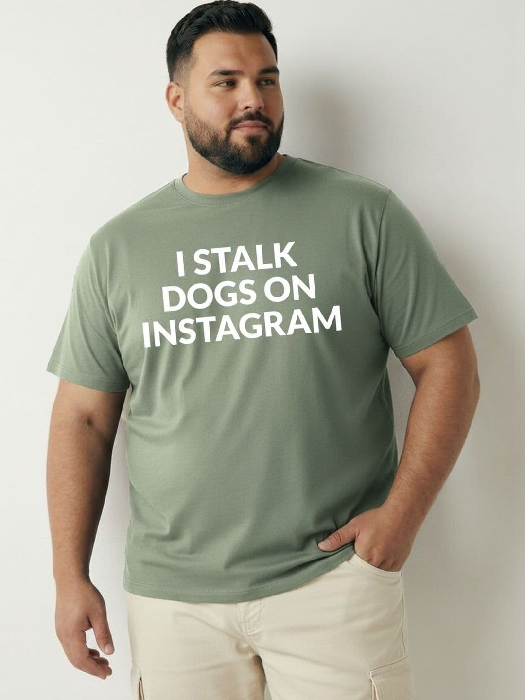 Toodle Plus Plus Size Men Typography Printed T-shirt - view 1