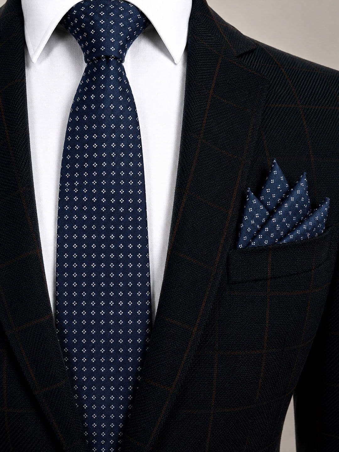 Cazzano Men Printed Skinny Tie - view 1