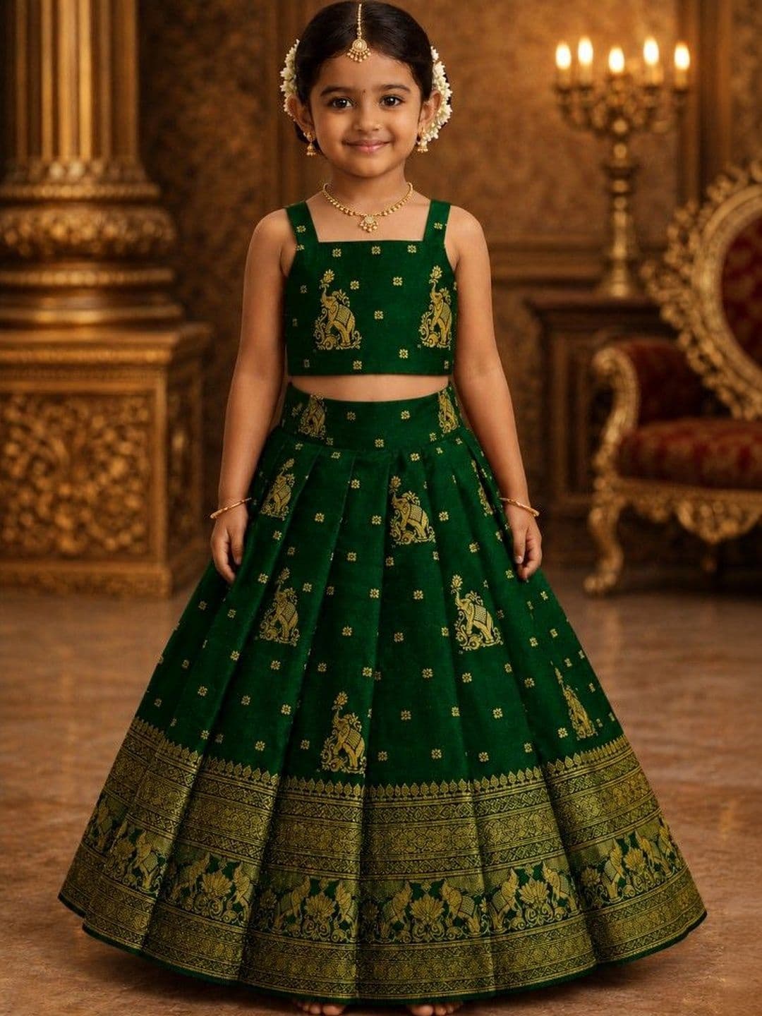 Xepon Girls Ready to Wear Lehenga & - view 1