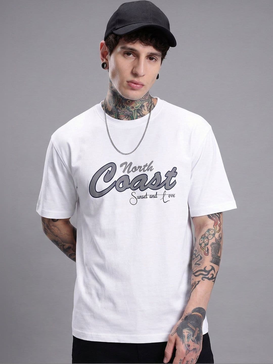 Moda Rapido Men Typography Printed T-shirt - view 1