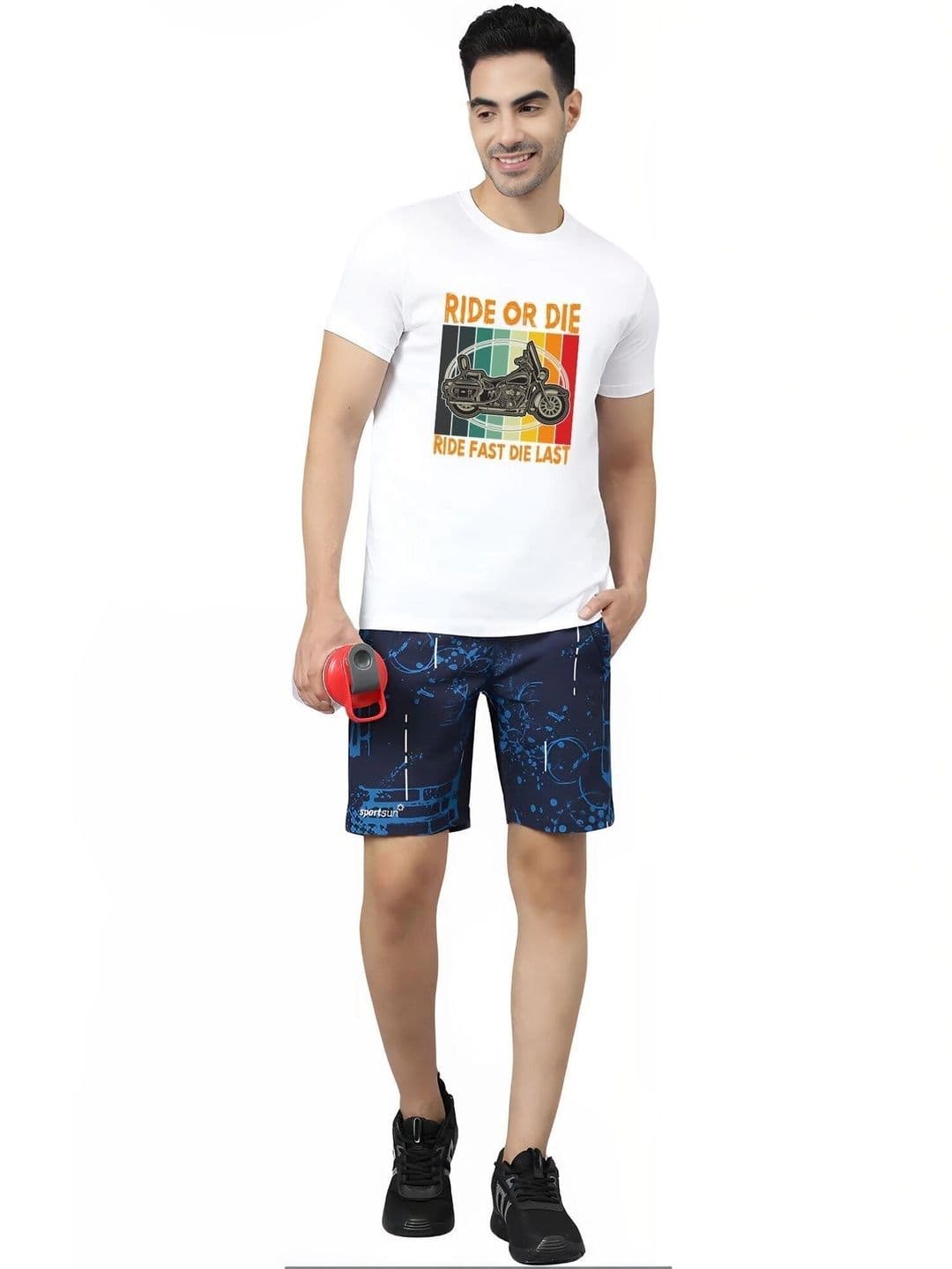 LH-Ladies Haat Men Printed T-shirt - view 1