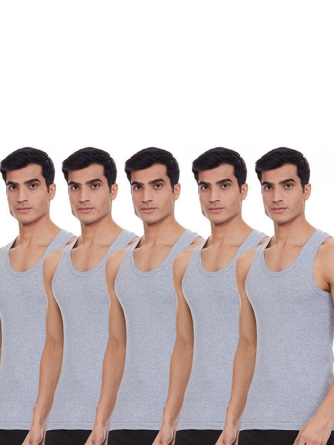 Renox Pack of 5 Cotton Undershirt - view 1