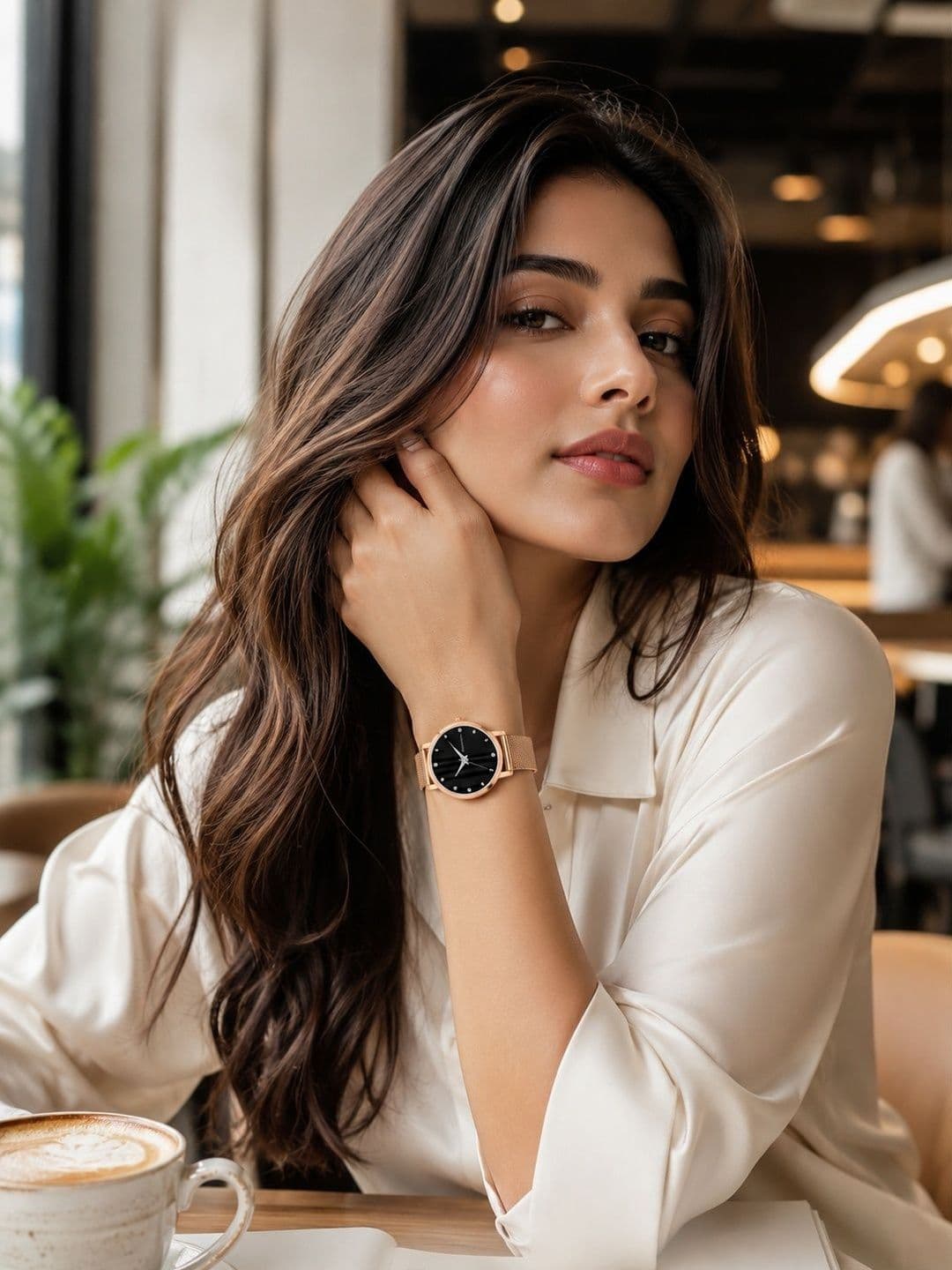 DressBerry X fwd Women Bracelet Style Straps Analogue Watch HOBDB-103-BL - view 1