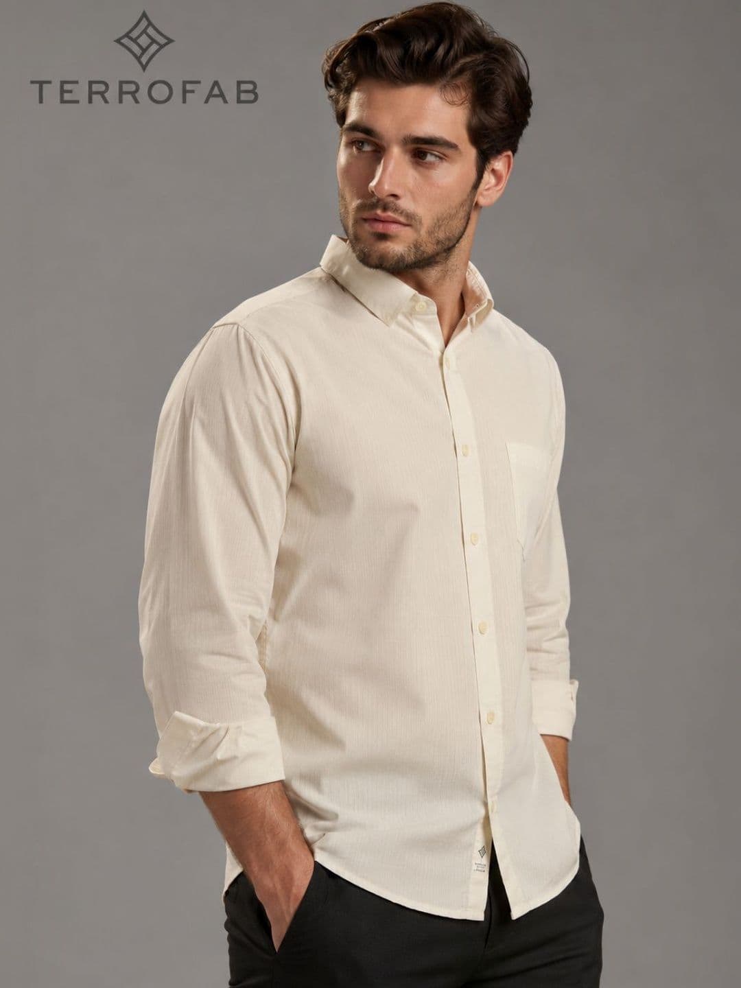 TERROFAB Men Classic Casual Shirt - view 1