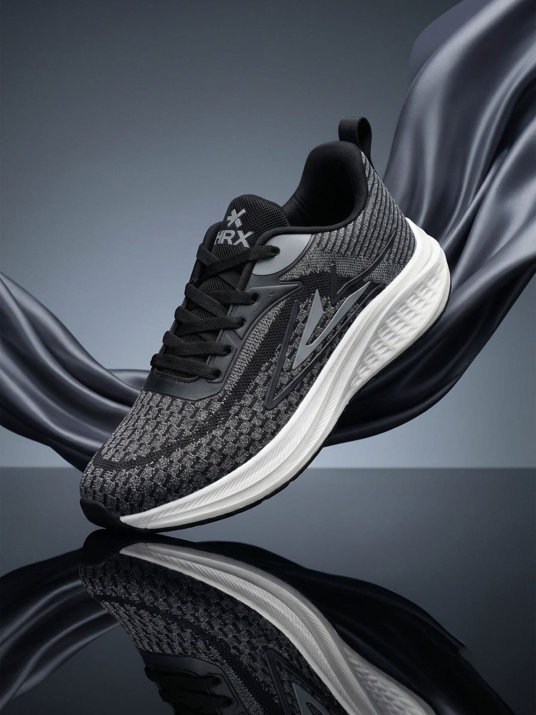 HRX by Hrithik Roshan Men Textile Running Shoes - view 1