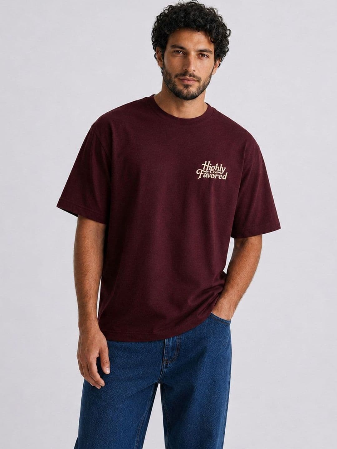 HERE&NOW Men Typography Printed T-shirt - view 1
