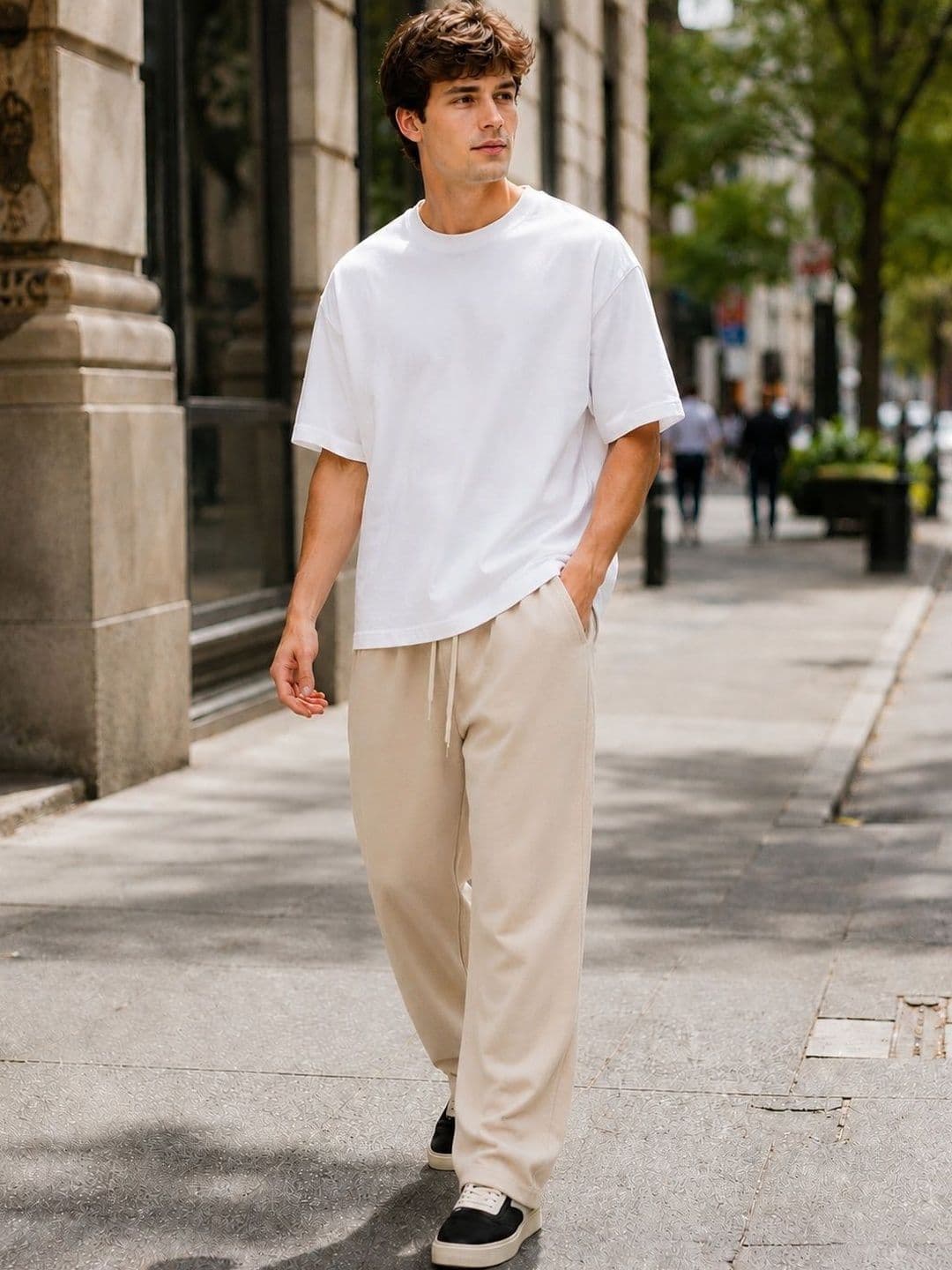 QUTUN Men Baggy Track Pants - view 1