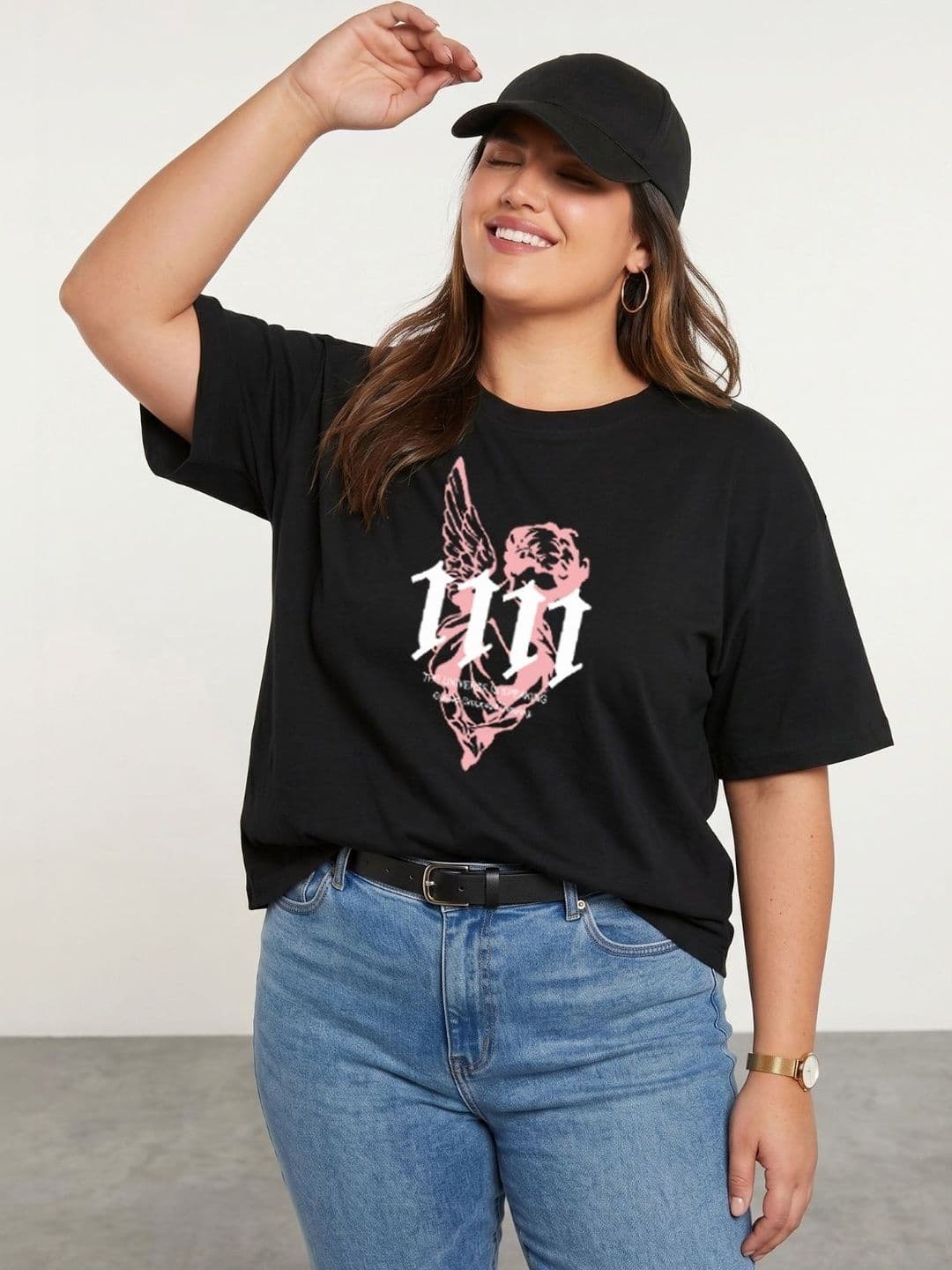 Toodle Plus Plus Size Women Printed T-shirt - view 1