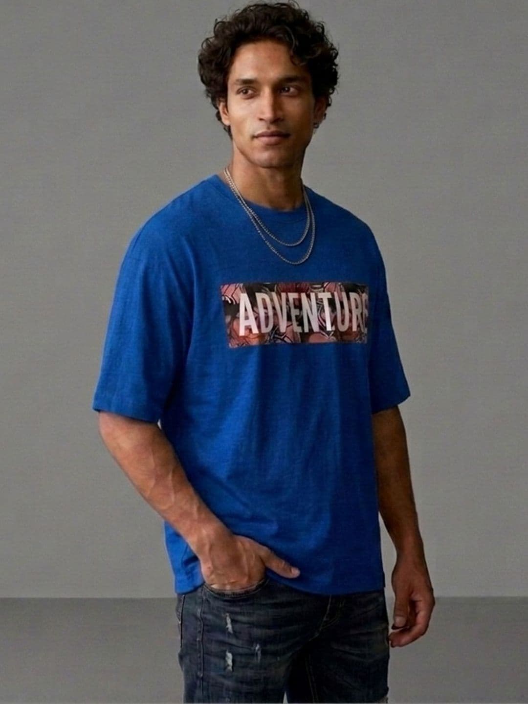 HERE&NOW Men Typography Printed T-shirt - view 1