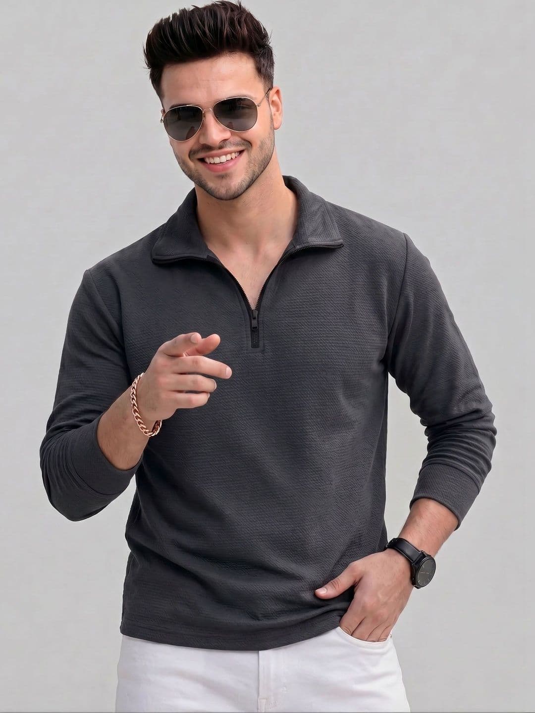 kintu parantu Men Polo Collar T-shirt - view 1