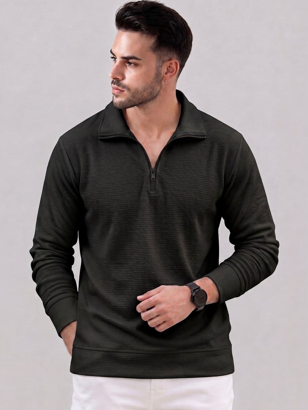 Mast & Harbour Men Polo Collar T-shirt - view 1