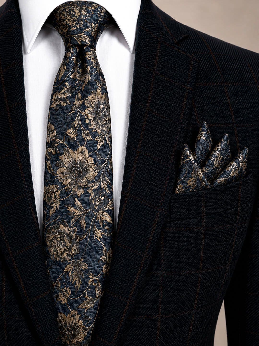 Cazzano Men Printed Skinny Tie - view 1