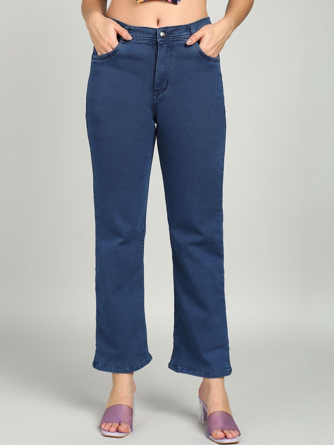 Nifty Women Straight Fit High-Rise Jeans - view 1