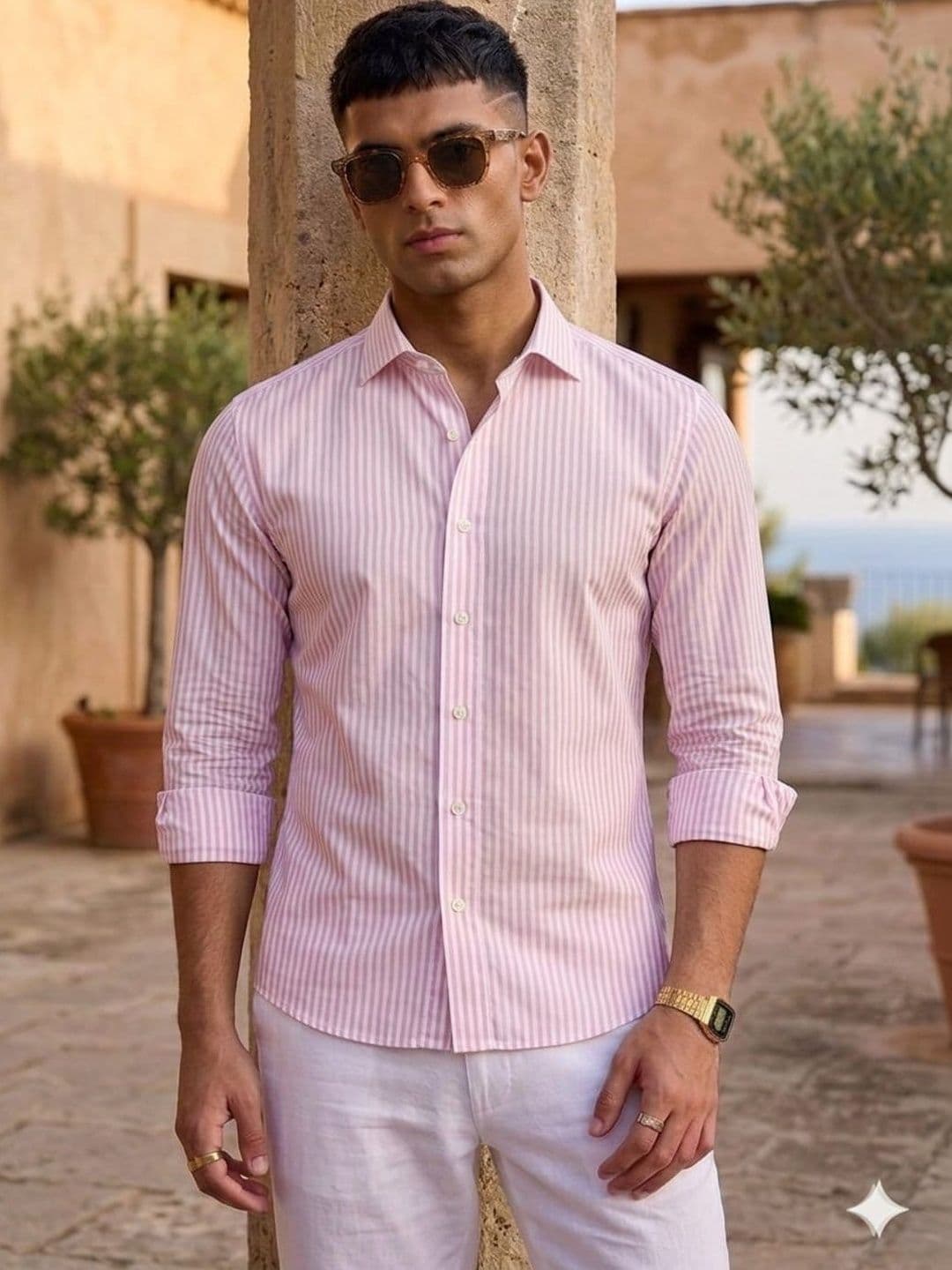ONYX WEAR Men Striped Casual Shirt - view 1
