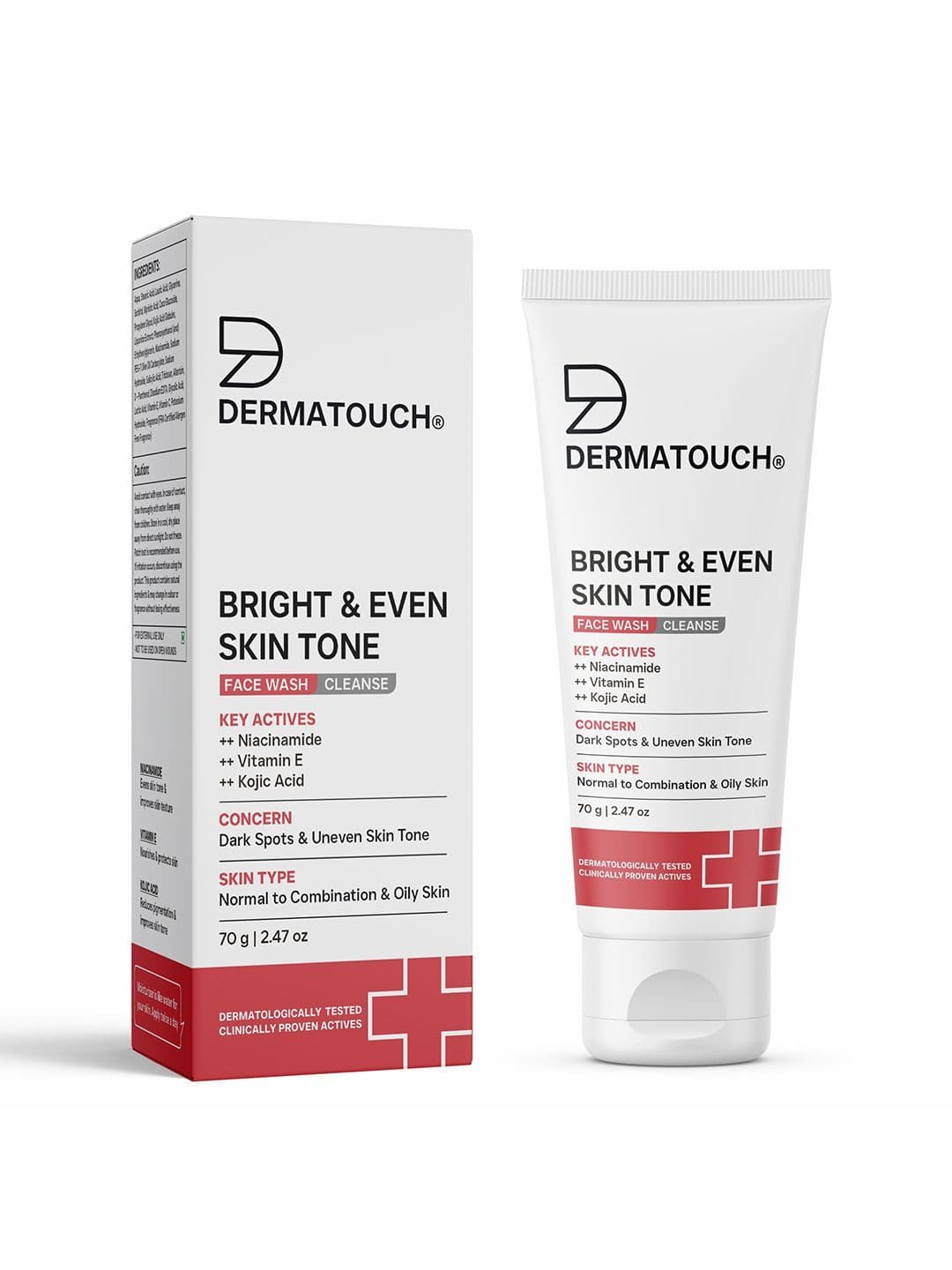 Dermatouch Dailyglow Bright & Even Skin Tone Face Wash - 70g - view 1