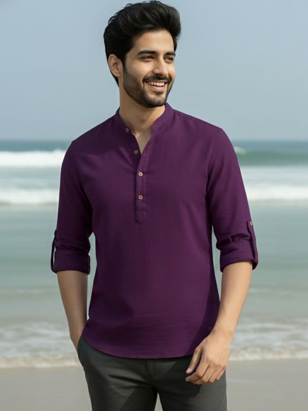 RAY LIGHT Men Kurta - view 1