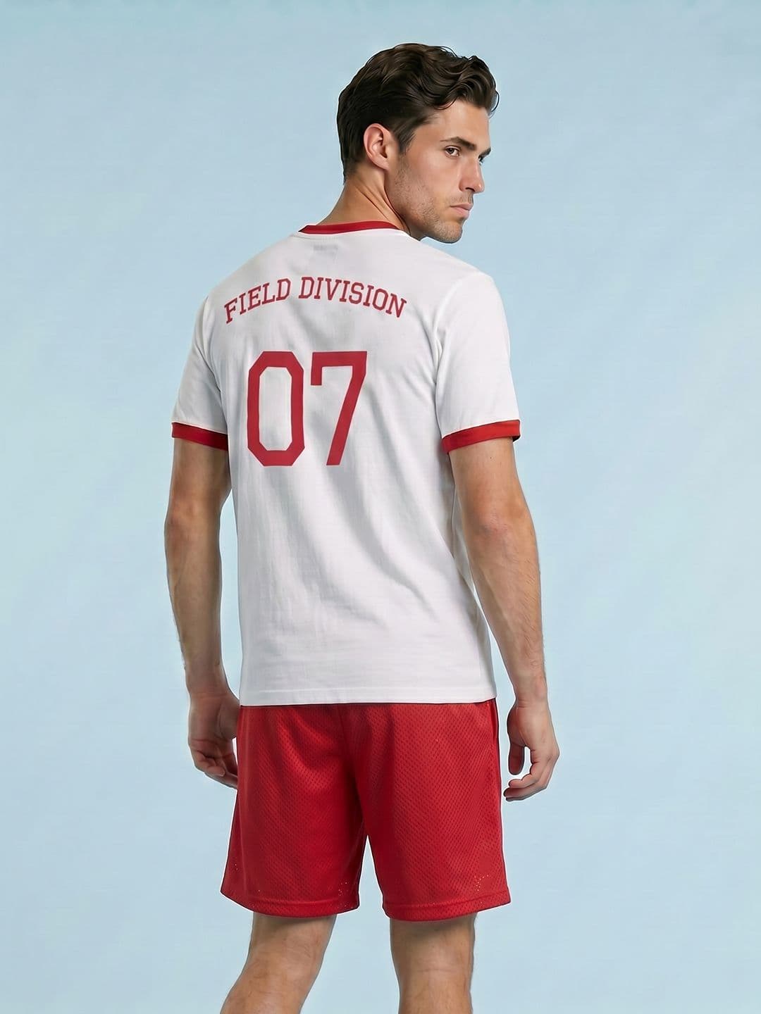 SPORT STREET by glitchez Varsity Printed Relaxed Fit T-Shirt - view 1