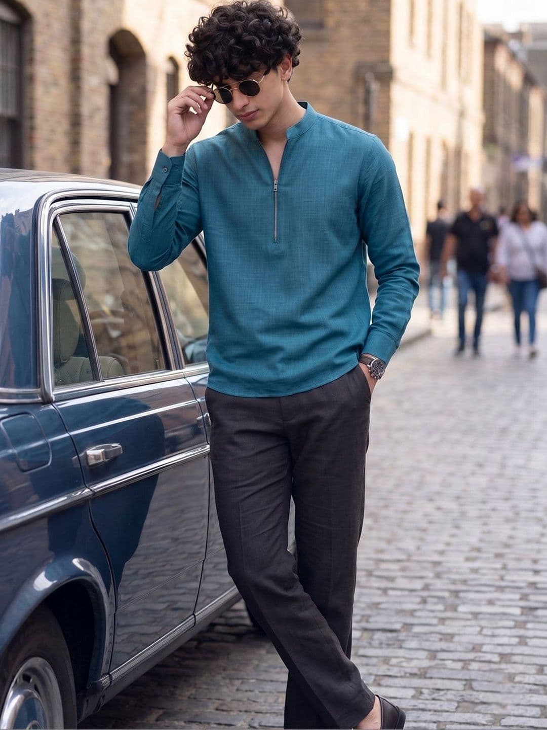 RAY LIGHT Men Kurta - view 1